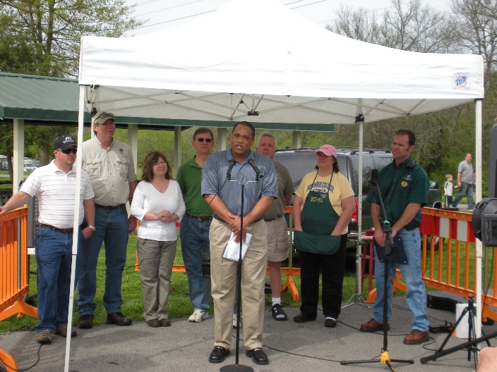 Tree commission at Arbor Day