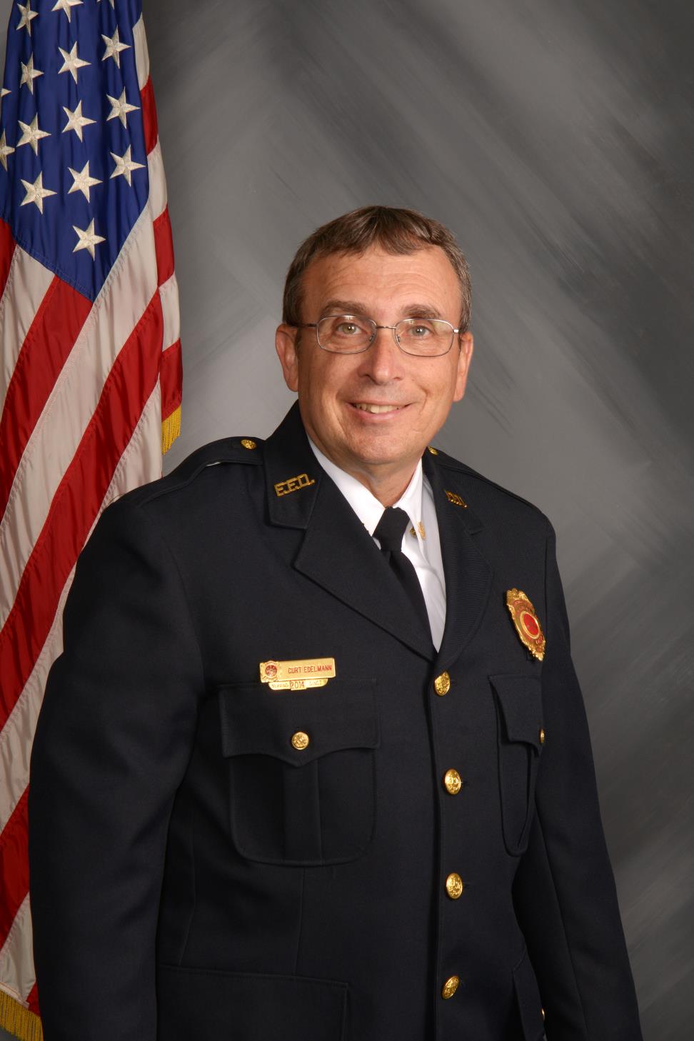 Fire Inspector Curt Edelmann