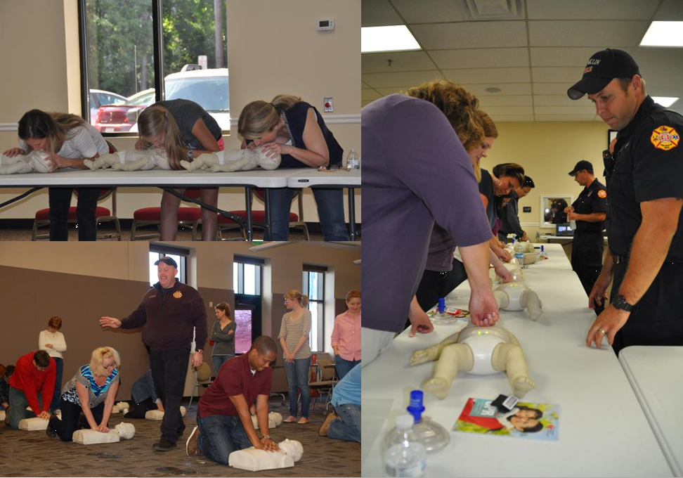 Franklin Fire CPR class