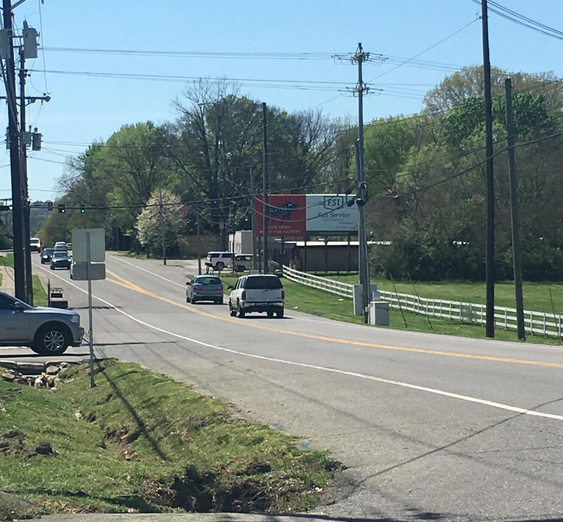 Franklin Road near Industrial Court