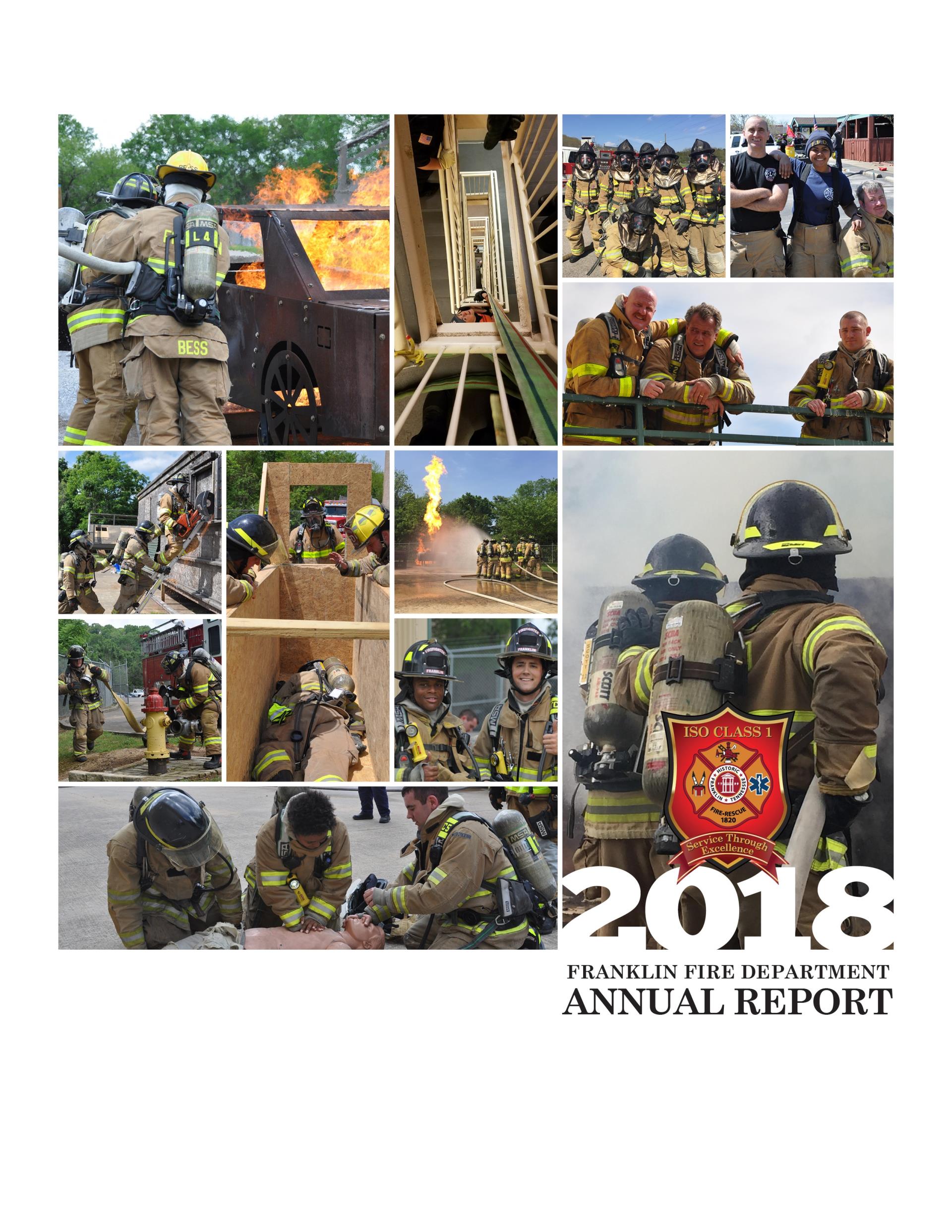 2018 Franklin Fire Department Annual Report