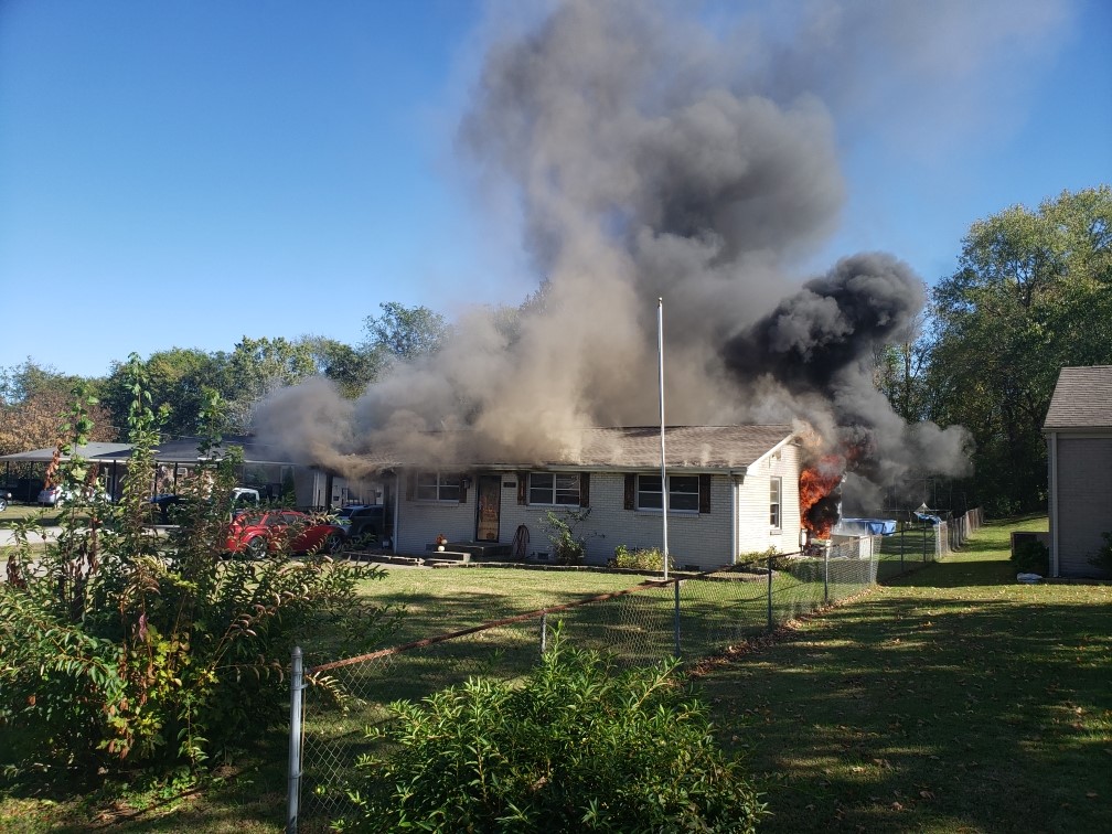 Daniels Drive house fire 1