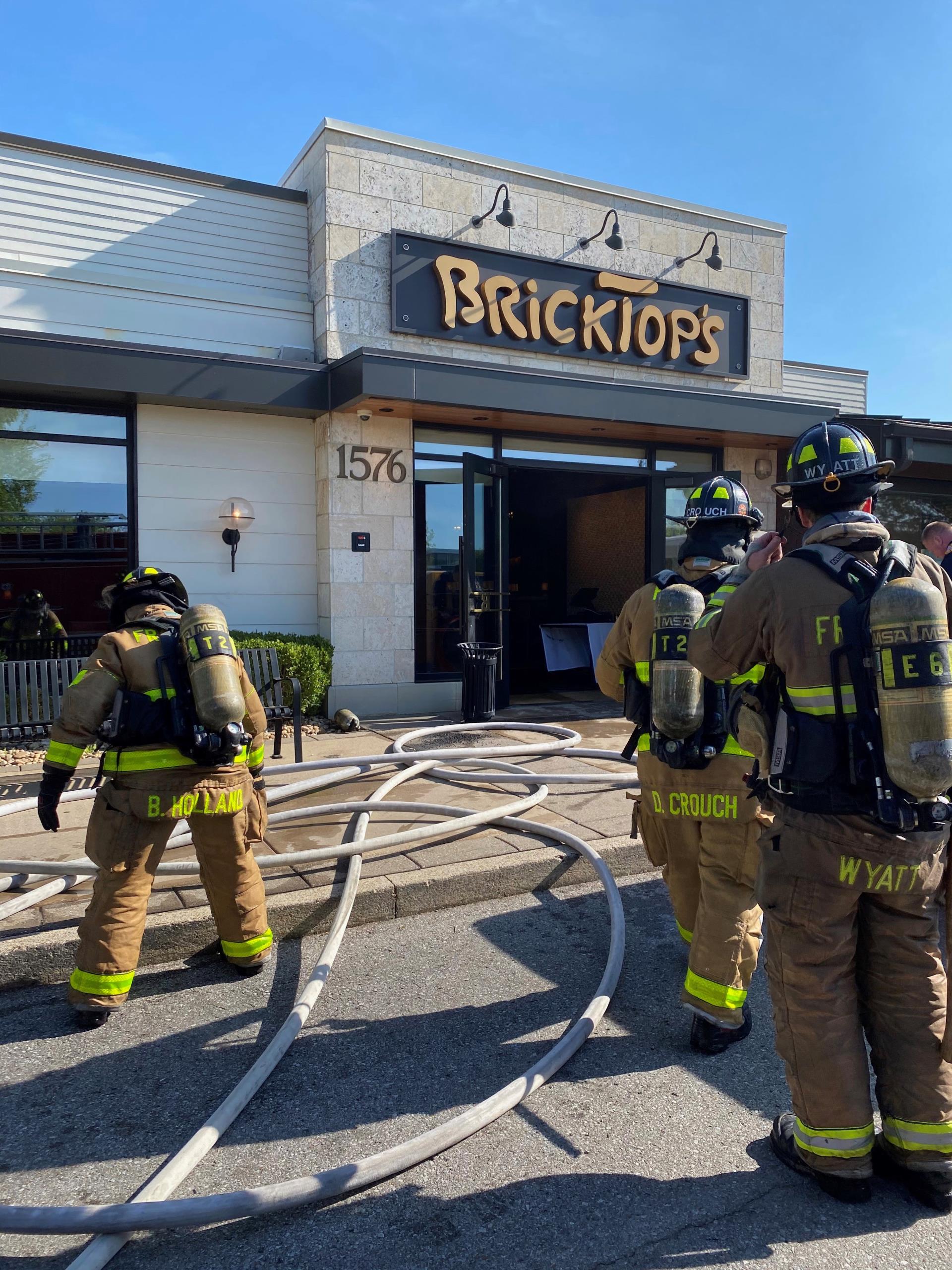 Bricktops Restaurant Fire