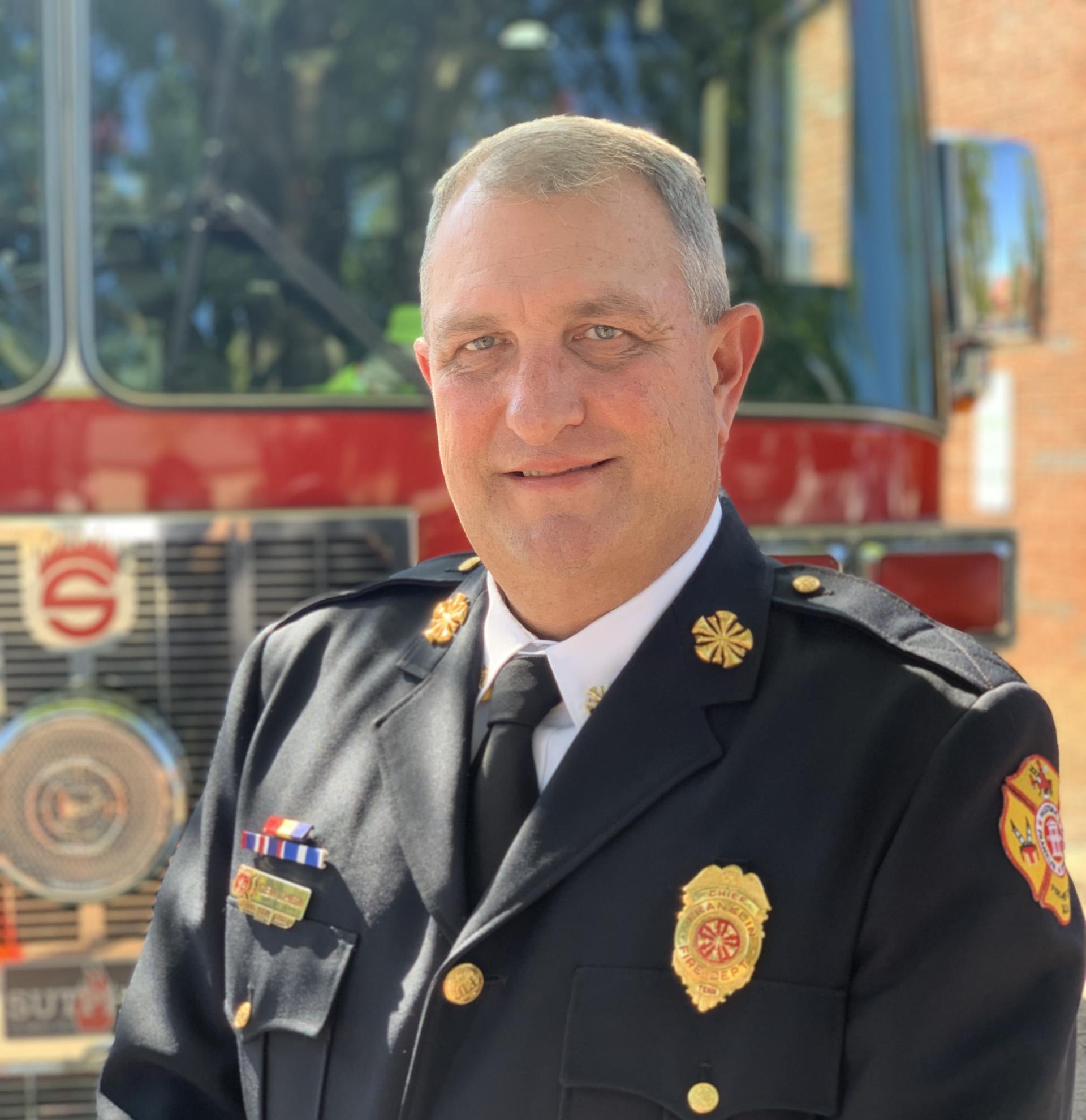 Franklin Fire Chief Glenn Johnson