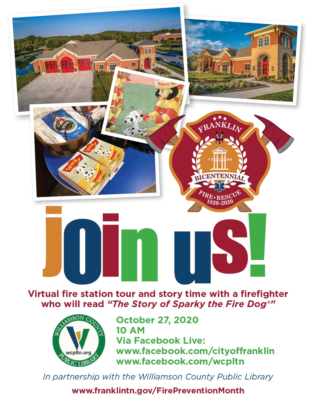 Virtual Fire Station Tour & Storytime