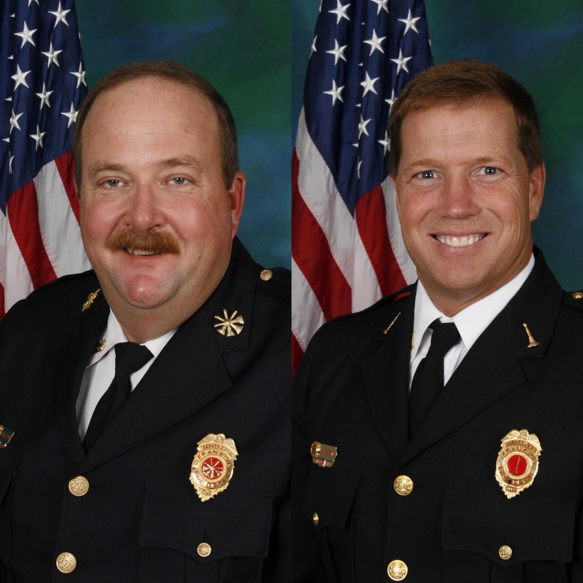 Retired FFD Deputy Chief Mike Culberson & Lt. Bill Fitzgerald