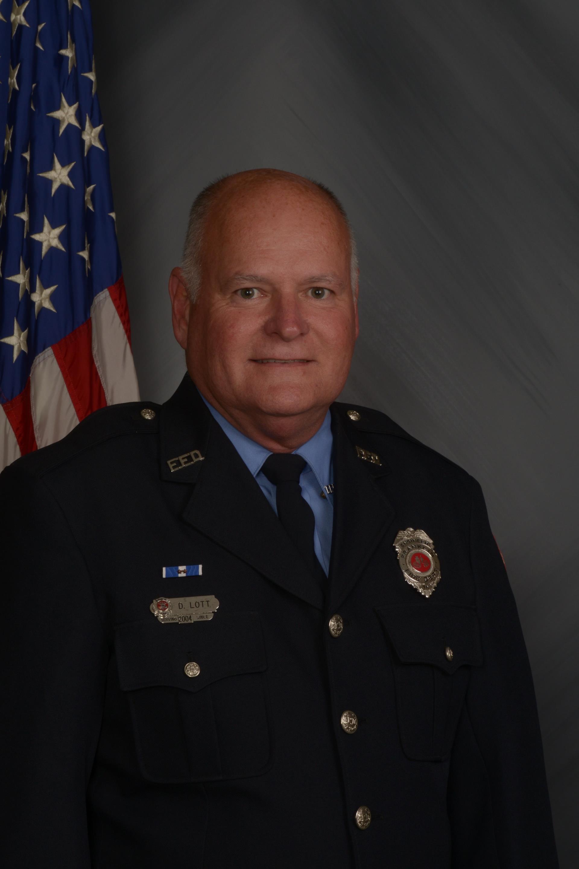 Franklin Fire Engineer Dale Lott