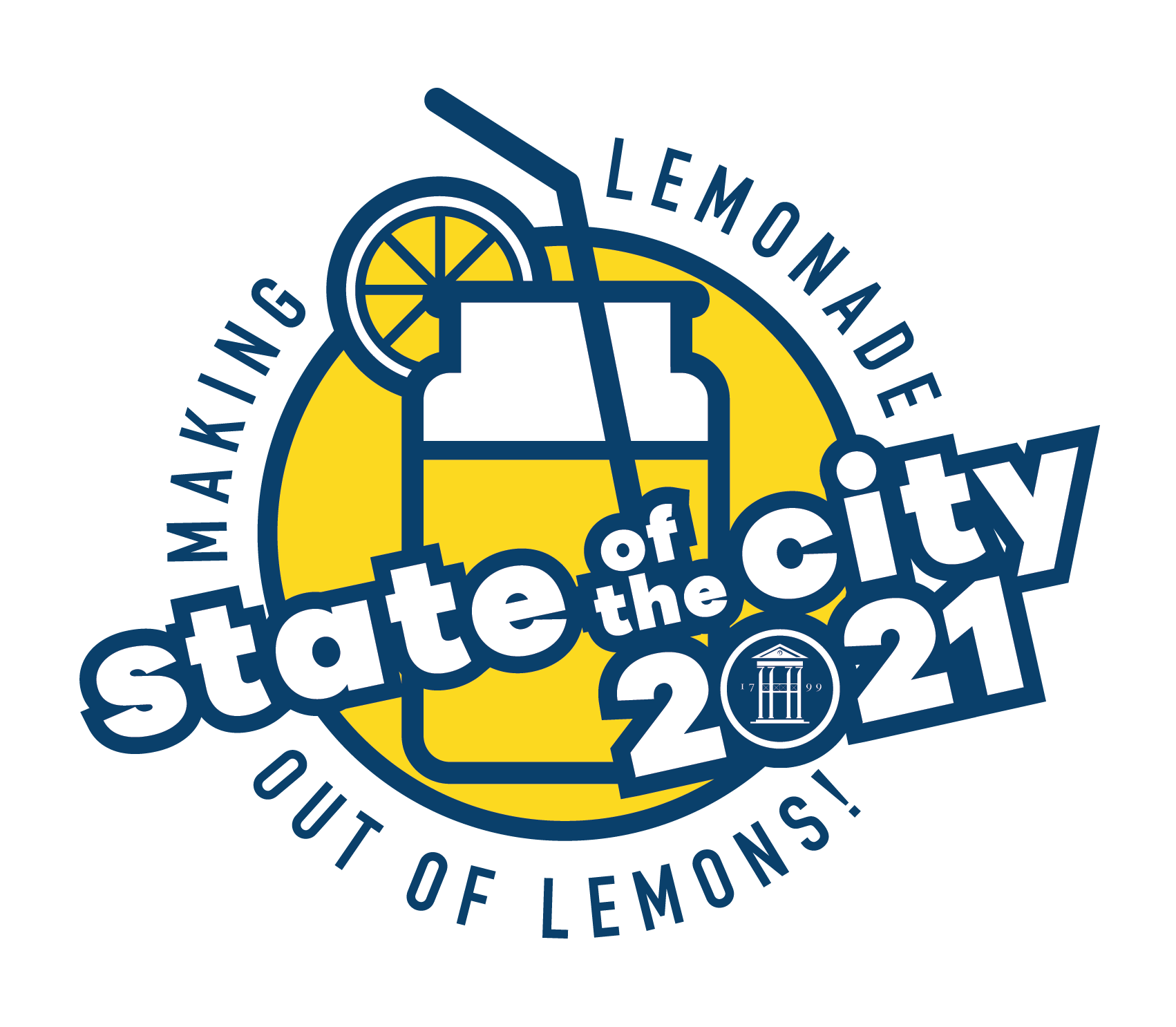 Lemonade logo for state of the city 2021