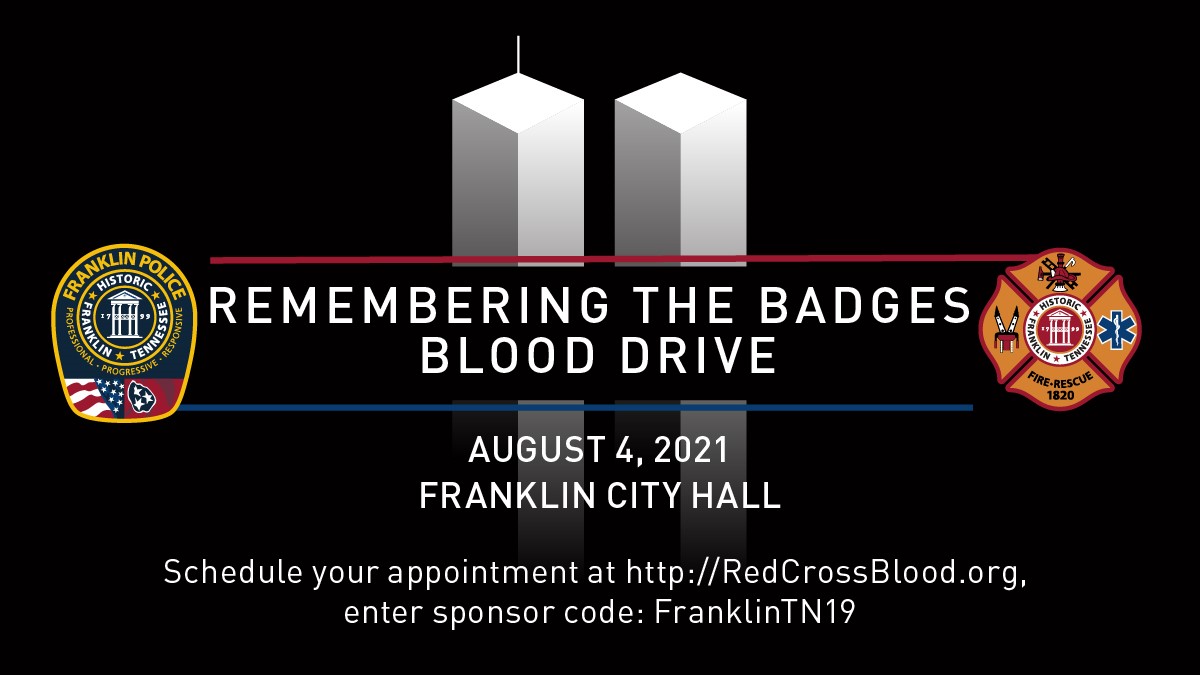 Remembering the Badges Blood Drive