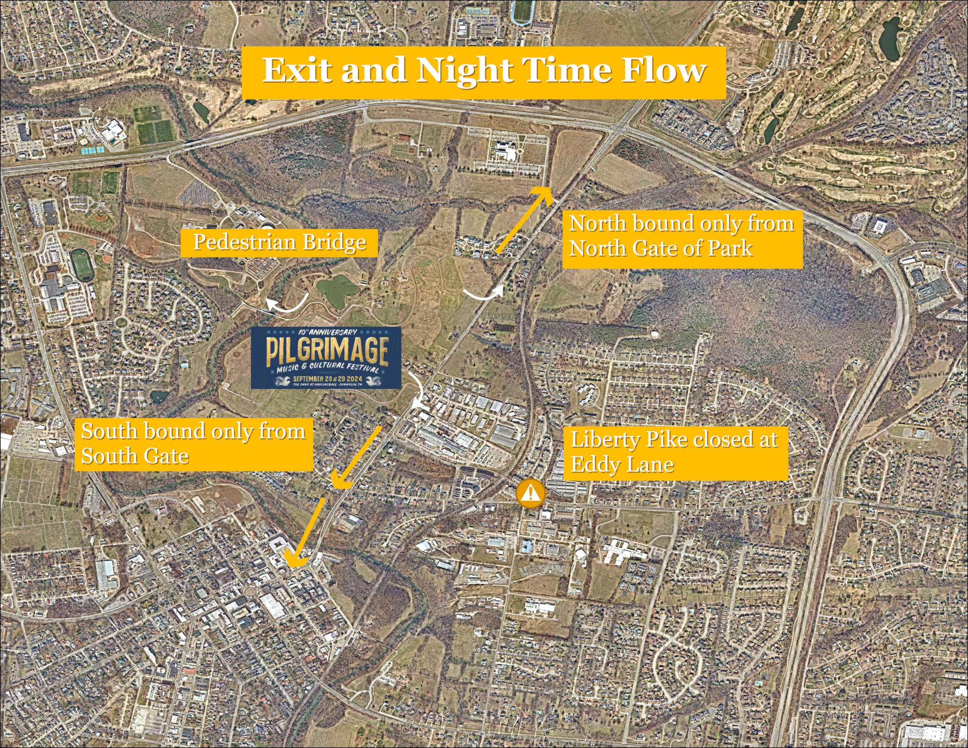 Entry and Daytime Traffic Flow 