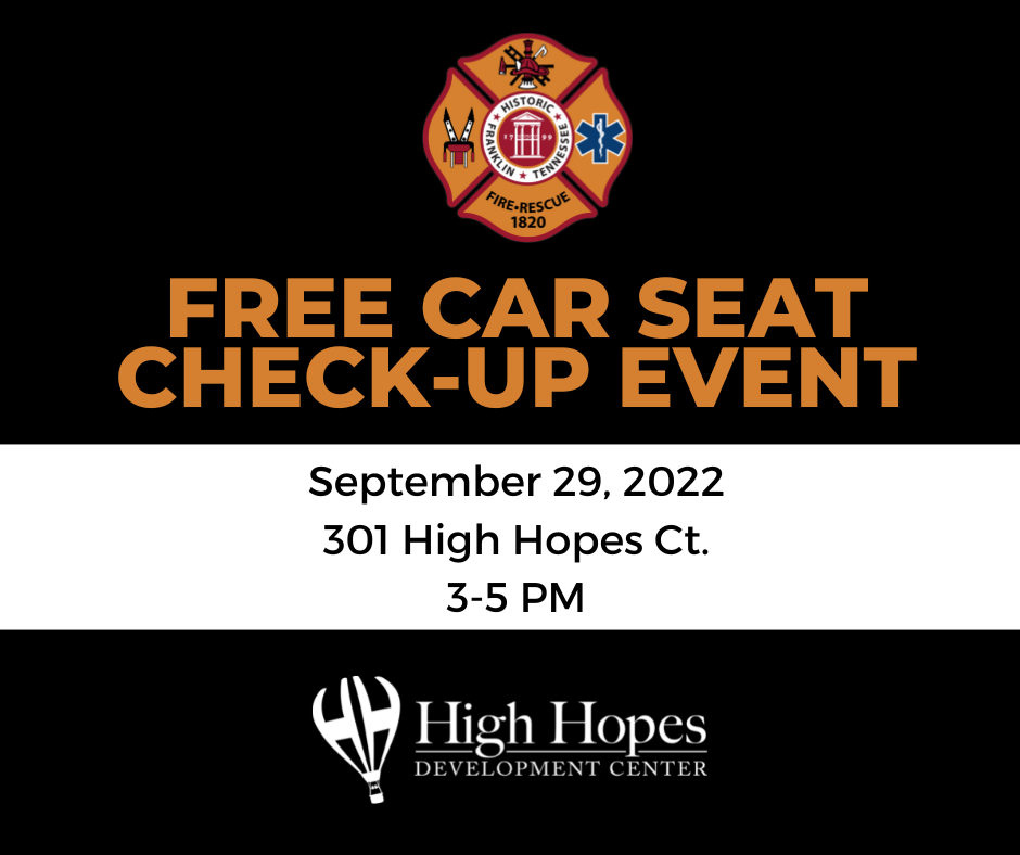 Car Seat Check-up Event 09-29-2022