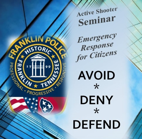 Event graphic that says Avoid, Deny, Defend