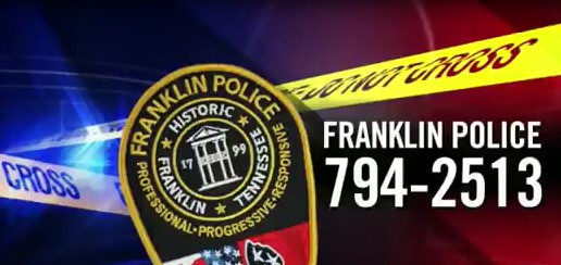 794-2513 graphic with Franklin Police patch