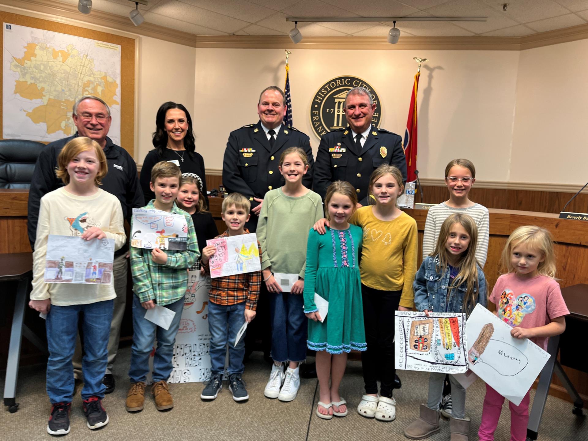 FFD Fire Prevention Week Poster Contest Winners