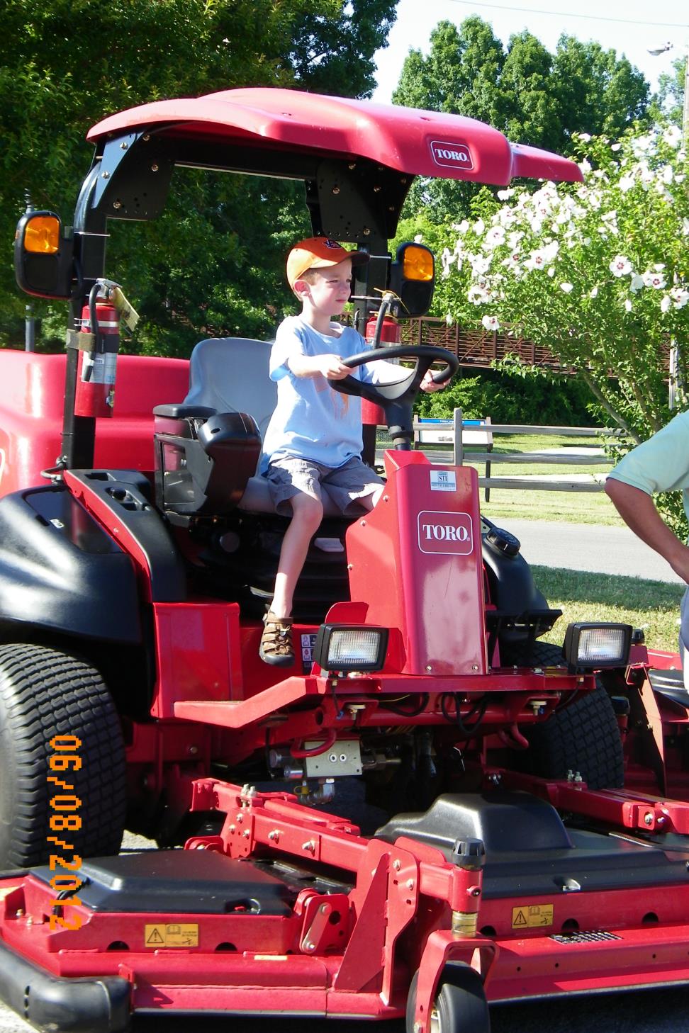 Touch A Truck Batwing mower