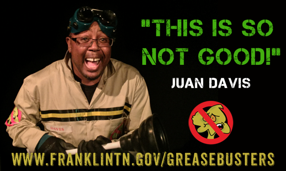 Photo of Juan Davis of Franklin Grease Busters